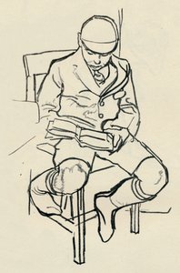 Garçon lisant, c1900 - Warwick Reynolds