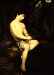 Garçon berger italien, vers 1821-23
