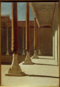 Galerie dans la citadelle de Samarkand