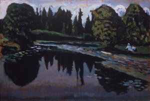 Une rivière en été