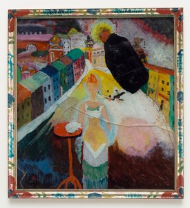 Dame à Moscou - Wassily Kandinsky