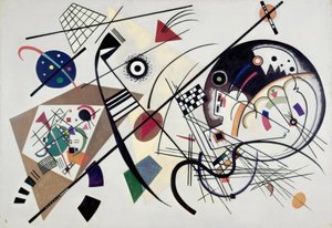 Durchgehender Strich - Wassily Kandinsky