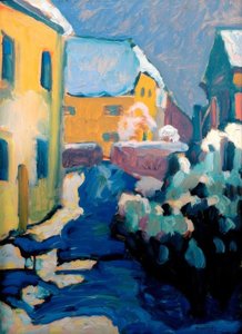 Kochel – Cimetière et presbytère