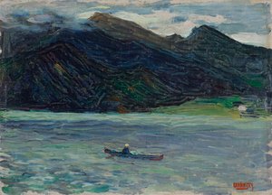 Kochel – Lac avec bateau