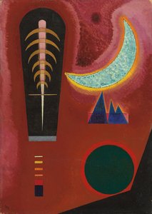 Lâchement en Rouge - Wassily Kandinsky