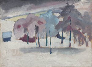 Murnau – Arbres dans la neige - Wassily Kandinsky