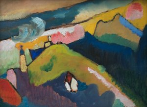Murnau – Paysage de montagne avec église