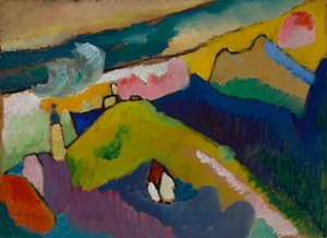 Murnau – Paysage de montagne avec église