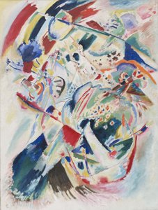 Panneau pour Edwin R Campbell N 4 Peinture de Vassily Kandinsky