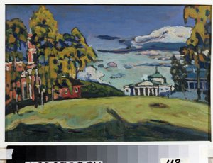 Propriété de campagne à Akhtyrka - Wassily Kandinsky