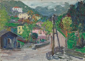 Rapallo – Depuis la fenêtre - Wassily Kandinsky