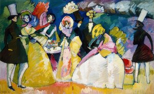 Société du jupon - Wassily Kandinsky