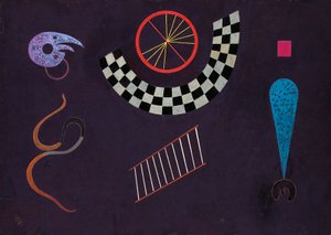 Ruban avec carrés, par Wassily Kandinsky