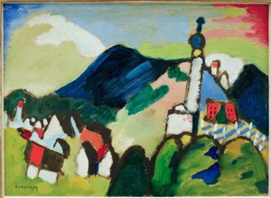 Étude pour Murnau avec église II