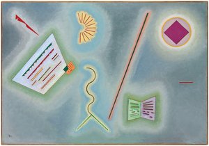Surfaces et lignes - Wassily Kandinsky