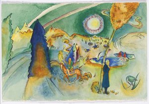 Aquarelle pour Poul Bjerre