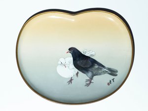Plateau représentant des oiseaux - Watanabe and Sosuke Namikawa Seitei