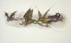 Les grands dragons mangent les petits dragons - Wayne Anderson