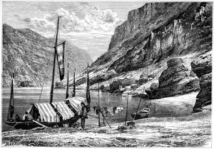 Le Haut Yangtse-Kiang, Chine, 1895