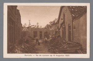 Borculo -- Après le cyclone du 10 août 1925 - Weenenk and Snel