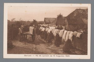 Borculo - Après le cyclone du 10 août 1925