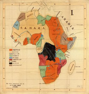 Afrique - Wells Missionary Map Co.