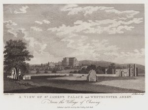 Vue du palais Saint-James et de l