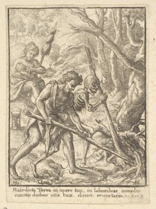 Adam labourant de la Danse de la Mort, 1651