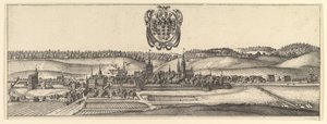 Ansbach et Cobourg, vue de deux vues a&b
