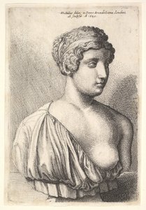 Buste antique d
