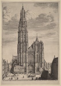 Cathédrale d’Anvers - Wenceslaus Hollar