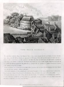 Jardin des ours, 1647 - Wenceslaus Hollar