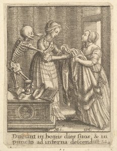 Mariée, de la Danse de la Mort, 1651