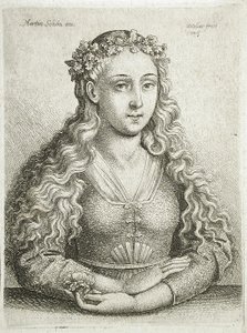 Buste de femme - Wenceslaus Hollar