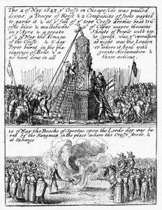 Destruction de la croix de Cheapside; le 
