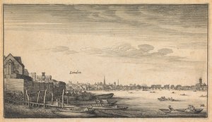 Vues anglaises : Londres - Wenceslaus Hollar