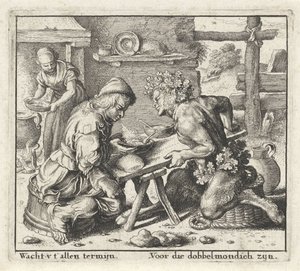 Fable du satyre et du paysan (Fabelen)