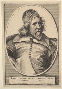Inigo Jones, 1655 - Wenceslaus Hollar