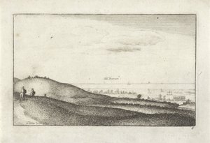 Paysage avec vue sur Shoreham - Wenceslaus Hollar