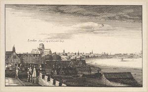Londres depuis Arundel House, copie