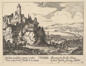 Octobre - Wenceslaus Hollar