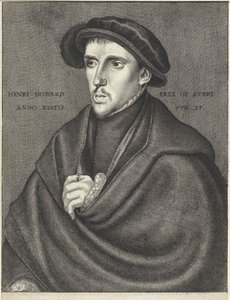 Portrait de Henry Howard, comte de Surrey - Wenceslaus Hollar