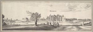 Palais de Richmond, 1638 - Wenceslaus Hollar
