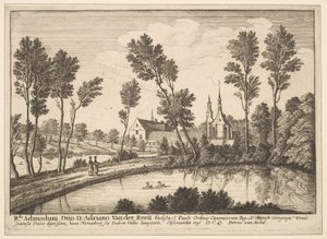 Abbaye de Rothendael - Wenceslaus Hollar