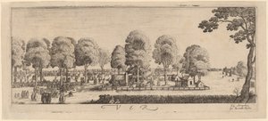 Printemps : Le Stand de Tir, vers 1628-1629