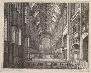 Chœur de la chapelle Saint-Georges, Windsor (tiré de «The Order of the Garter» d