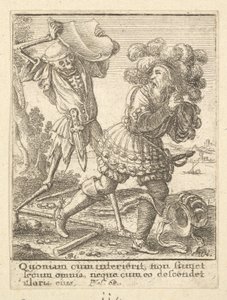 Le Comte de la Danse de la Mort, 1651 - Wenceslaus Hollar