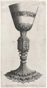 Le grand calice orné de figures, 1640 - Wenceslaus Hollar