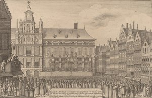 La paix de Münster - Wenceslaus Hollar