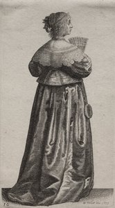 Les Divers Habits des Femmes Anglaises, de la Noblesse aux Paysannes..., 1639 - Wenceslaus Hollar